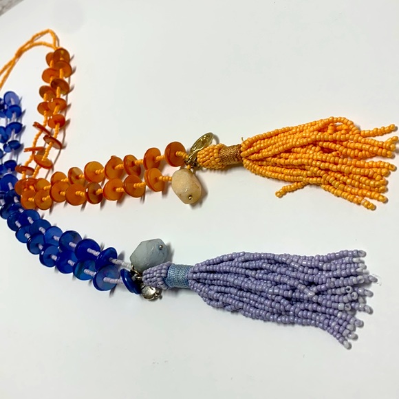 Chico's Jewelry - Chico’s fringe pendant necklaces - set of 2